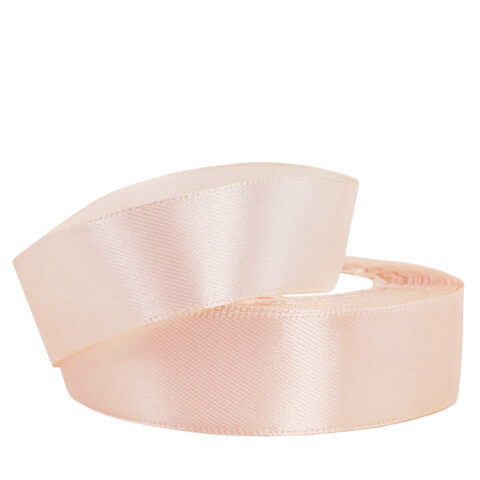 Лента атлас 2,5см х 25ярд магнолия