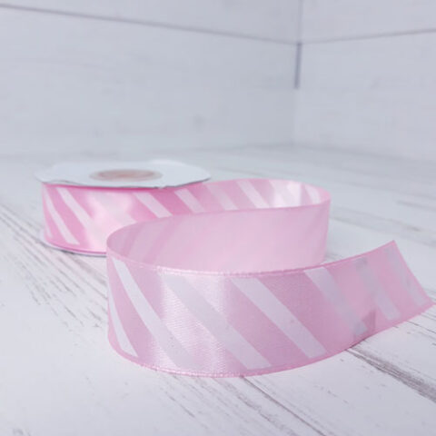 Лента атласная с рисунком 