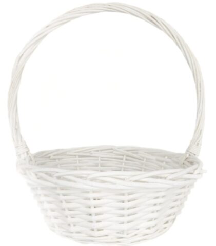 Корзина из ивы 25*10*30, S. круг, натуральный