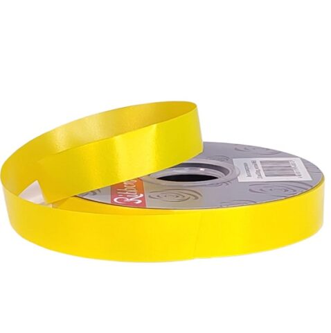 Лента полипропилен 1,8смx100ярд, желтый