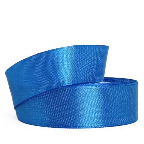 Лента атлас 2,5см х 25ярд морской (36)