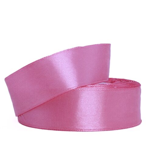 Лента атлас 2см х 25ярд коралловый (082)