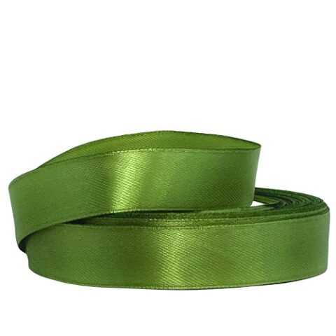 Лента атлас 2см х 25ярд аспарагус