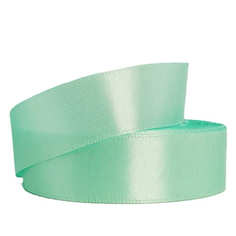 Лента атлас 2см х 25ярд мятный (141)