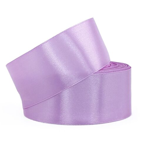 Лента атлас 4см х 25ярд сиренево-розовый (045)