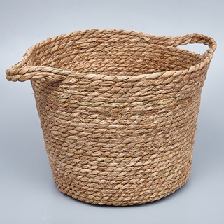 Корзина плетеная 30*23*24, рогоз, натуральный