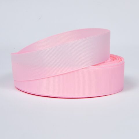 Лента репсовая 2,5см*25y светло-розовый
