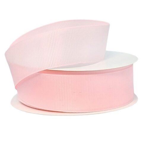 Лента репсовая 2,5см*25y светло-розовый