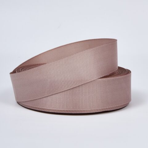 Лента репсовая 2,5см*25y пудра