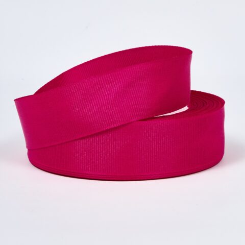 Лента репсовая 2,5см*25y сочная малина