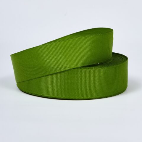 Лента репсовая 2,5см*25y оливковый