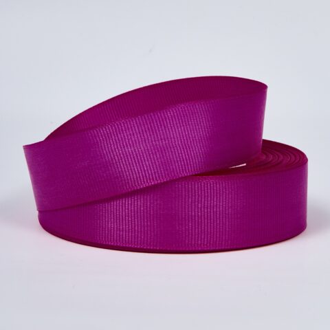 Лента репсовая 2,5см*25y сиренево-розовый