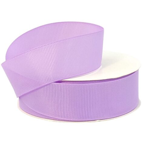 Лента репсовая 2,5см*25y светло-сиреневый