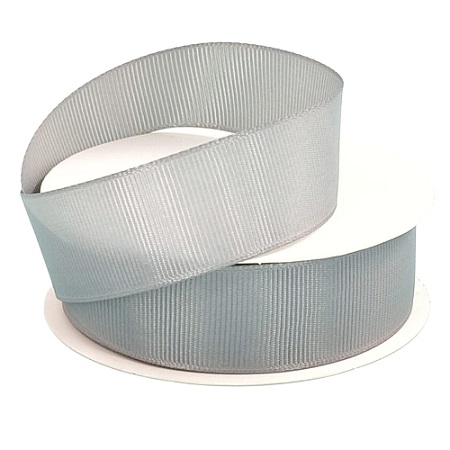 Лента репсовая 2,5см*25y серый