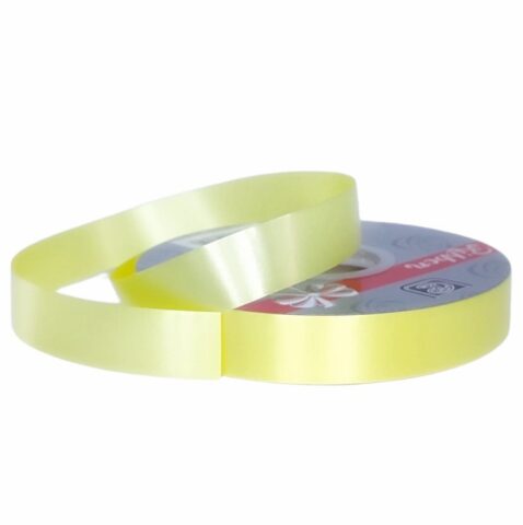 Лента полипропилен 1,8смx100ярд, лимонный