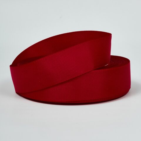 Лента репсовая 2,5см*25y марсала