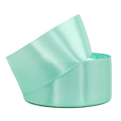 Лента атлас 4см х 25ярд мятный (141)
