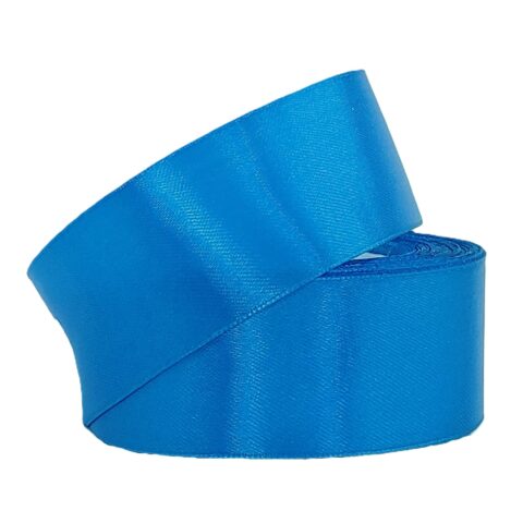 Лента атлас 4см х 25ярд морской