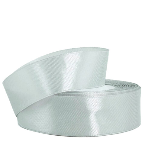 Лента атлас 2,5см х 25ярд талая вода (068)