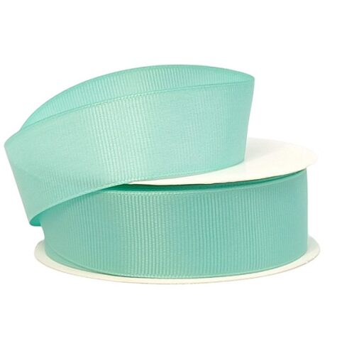 Лента репсовая 2,5см*25y аква