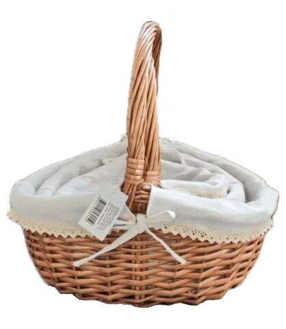 Корзины из ивы 42*33*21*15*39*32*21, 30*27*18*13*33*26*18, 26*20,5*15*11*27*21*13, 3шт, овал, медовы