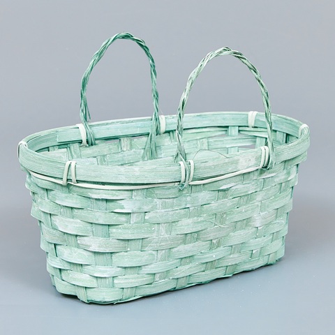 Корзина из бамбука 26*13*11, овал, тиффани