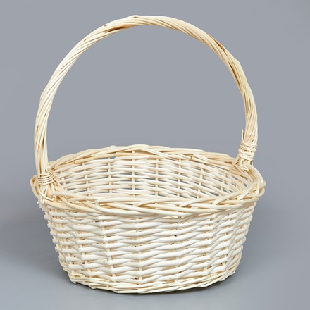 Корзина из ивы 41*16*41, S. круг, натуральный