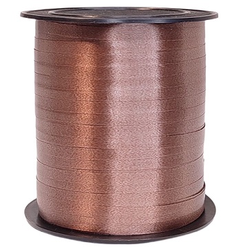 Лента полипропилен 0,5смx250ярд, кофейный