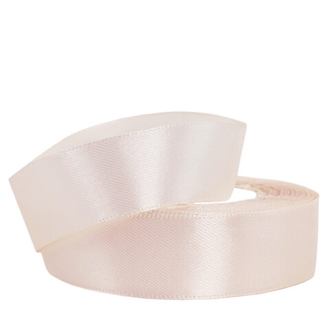 Лента атлас 2,5см х 25ярд чайная роза (006)