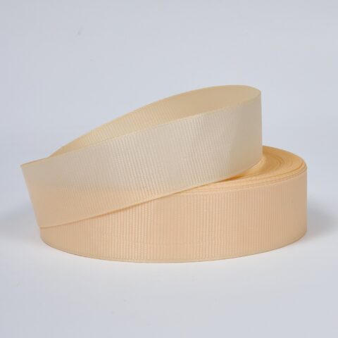 Лента репсовая 2,5см*25y шампань