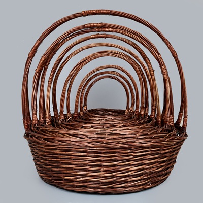 Корзины из ивы 83*26*82,74*26*76, 67*25*70, 60*24*63, 54*21*59, 47*20*54, 42*18*48, 36*16*42, S. кор