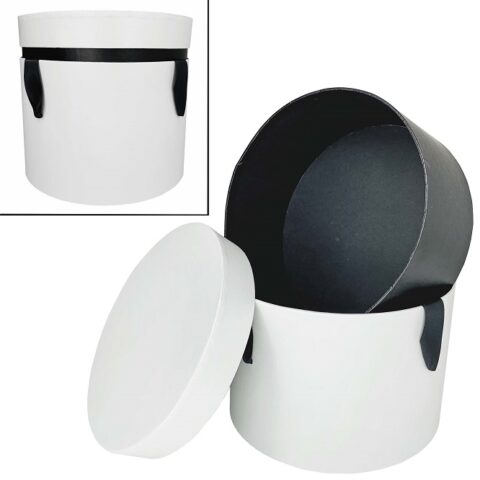 Коробка подарочная, 22.5x20cm, белый