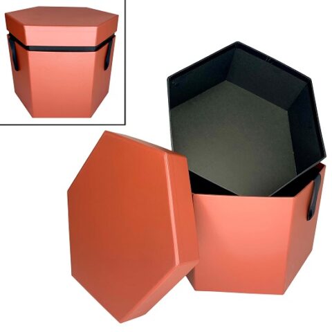 Коробка подарочная, 24.8x21.7x20cm, красный