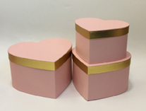 Набор коробок сердце 