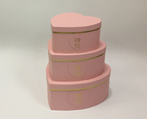 Набор коробок сердце 