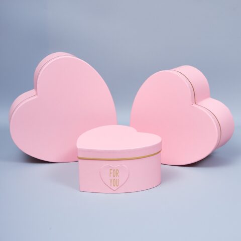 Набор коробок сердце 