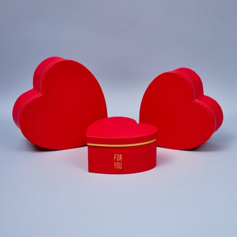 Набор коробок сердце 