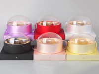 Коробка акриловая с ящиком, 20*20*20см, белый