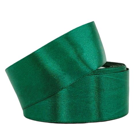 Лента атлас 4см х 25ярд хвойный (073)