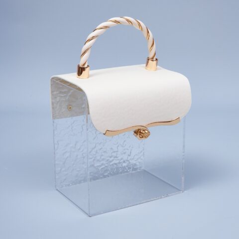 Сумочка Премиум акриловая, 26*13*16см, белый