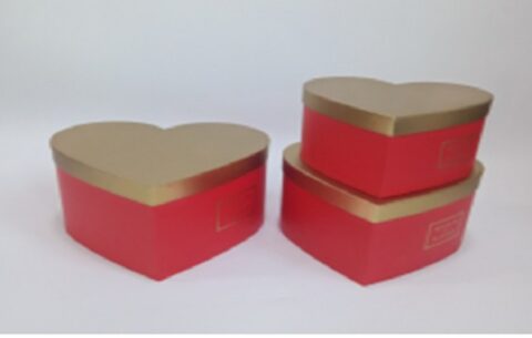 Набор коробок Сердце 