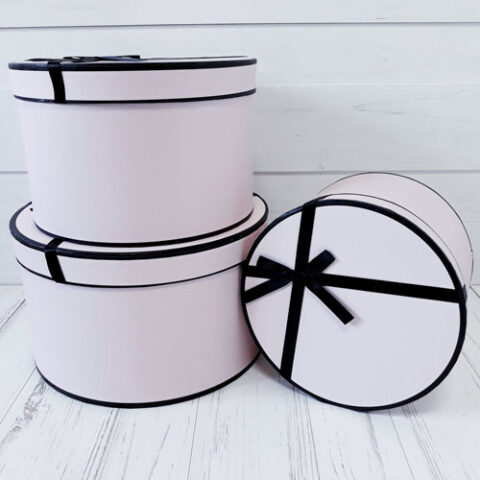 Набор круглых коробок 