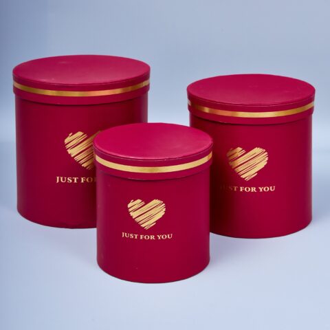 Набор коробок с крышкой 