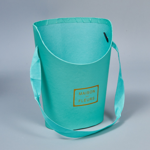 Коробка под цветы 15,5x12x19см тиффани, (W6650-1) (10 шт/уп)