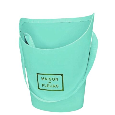 Коробка под цветы 15,5x12x19см тиффани, (W6650-1) (10 шт/уп)