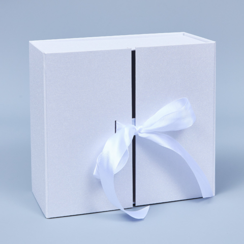 Коробка подарочная трансформер, 21x19x9 см, белый