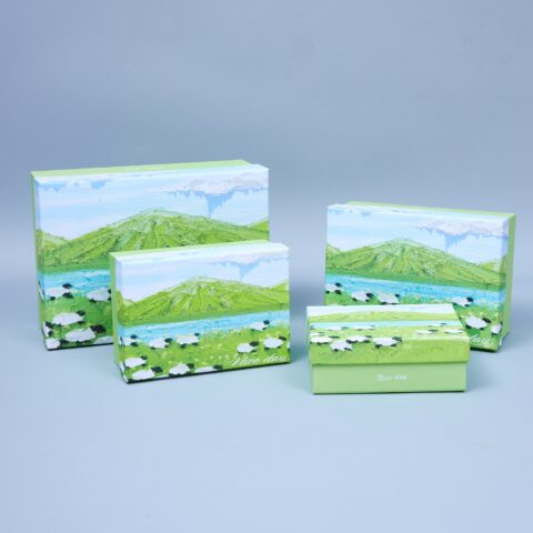 Набор коробок, 4шт, 