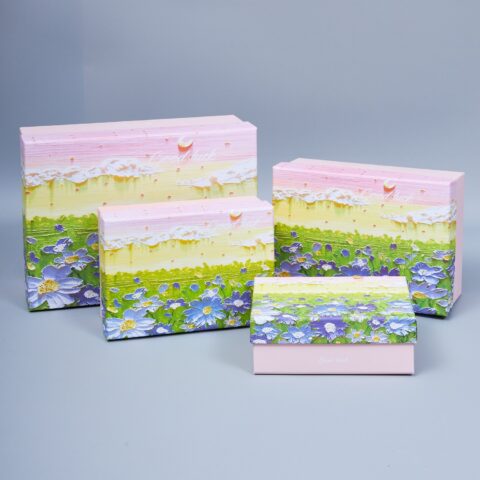 Набор коробок, 4шт, 