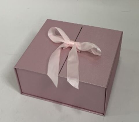 Коробка подарочная трансформер, 21x19x9 см, розовый