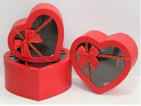 Набор коробок с окном 